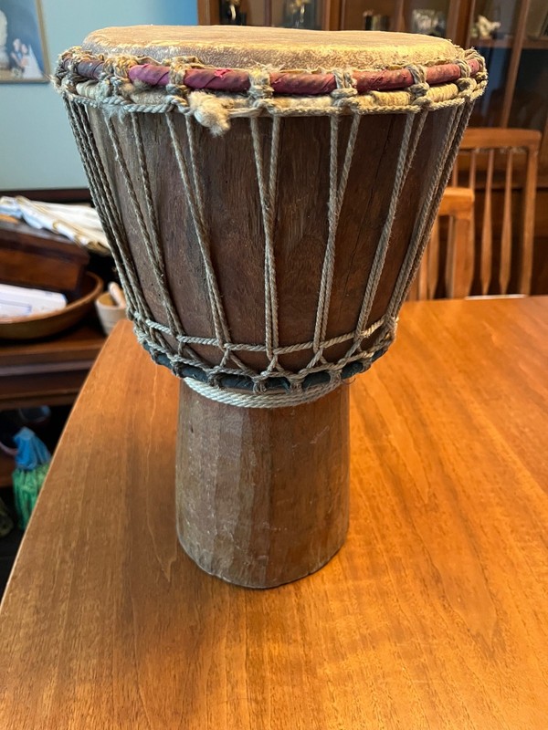 HEaVY Old Mahogany? Djembe Drum
