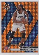 2024-25 Panini Mosaic Orange Mosaic Prizm 151/249 Isaiah Stewart #93 1ov4
