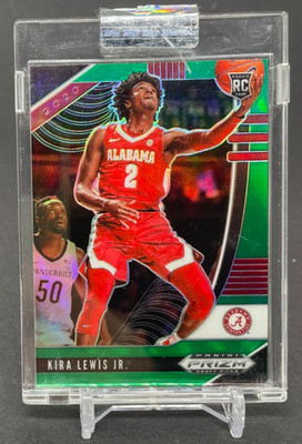 2020 Panini Prizm #24 Kira Lewis Jr. Green Prizm Draft Picks