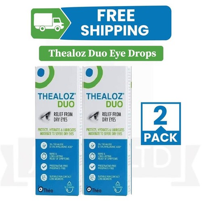 #ad #ad THEALOZ Duo 10ml – PACK OF 2 Dry Eye Drops $42.99