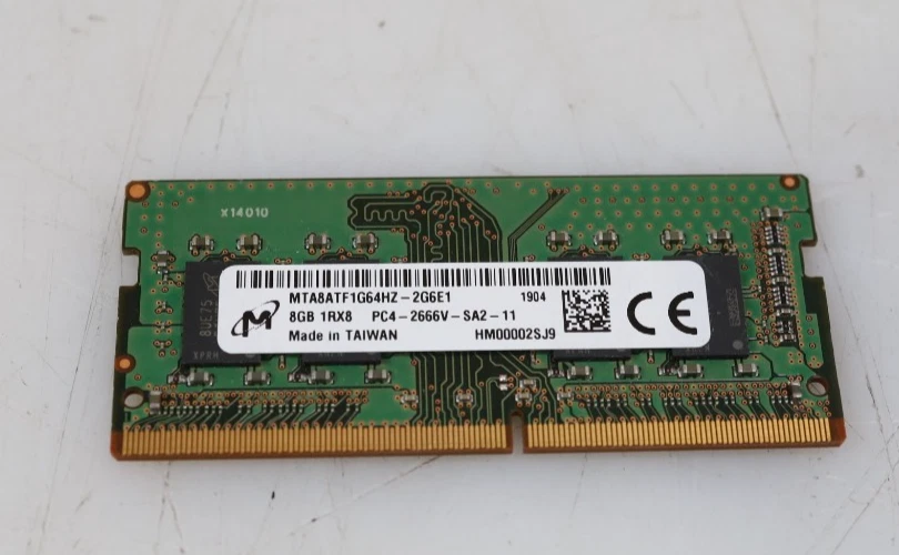 Micron PC4-21300 (DDR4-2666) Bus Speed Computer RAM 8 GB Capacity