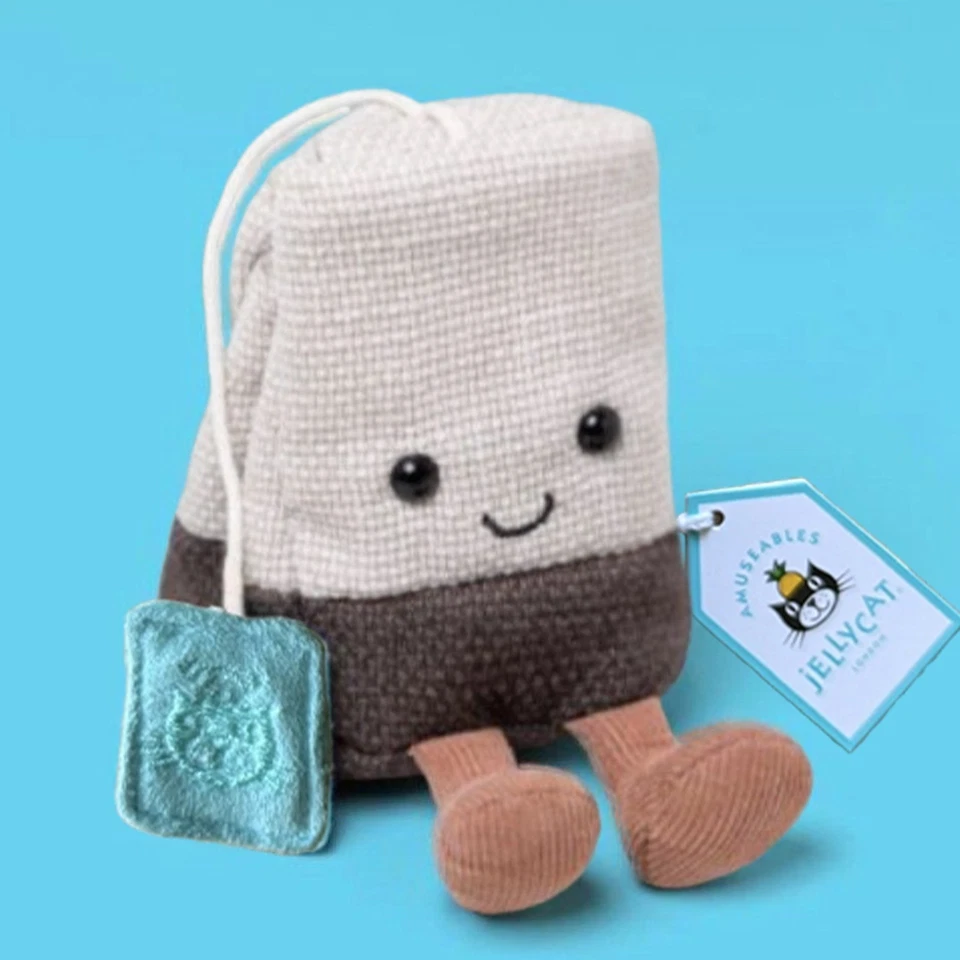 Jelly Cat Amuseables Steepy Tea Bag UK EXCLUSIVE BNWT New - Image 3 of 3
