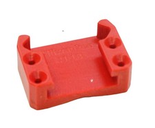 5x Locking Milwaukee M18 Battery Holder Slide-in Wall Mount Bracket M-18 RED 