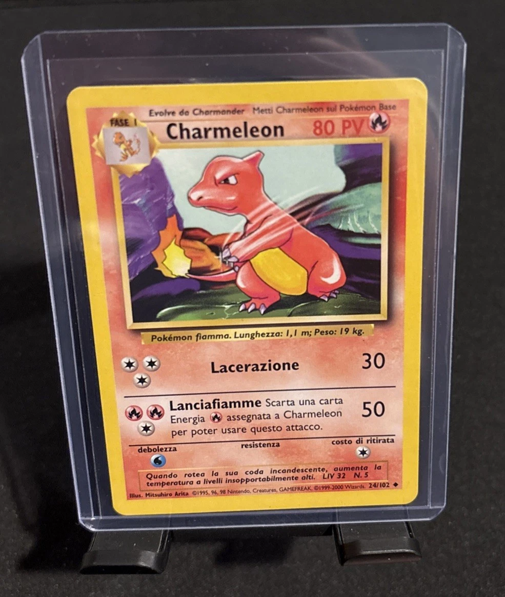 Charmeleon Pokmon TCG Rare Base Set Individual Collectible Card Game Cards  for sale | eBay
