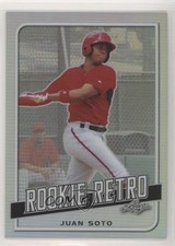 2019 Leaf Rookie Retro Juan Soto #RR-09 o7m