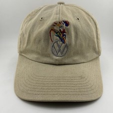 Vintage Volkswagen Baseball Hat Khaki Guy Riding Rocket Drivers Wanted