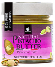 Pure Italian Pistachio Butter Spread, 100 Nut Deliciousness, Gourmet Pistachio