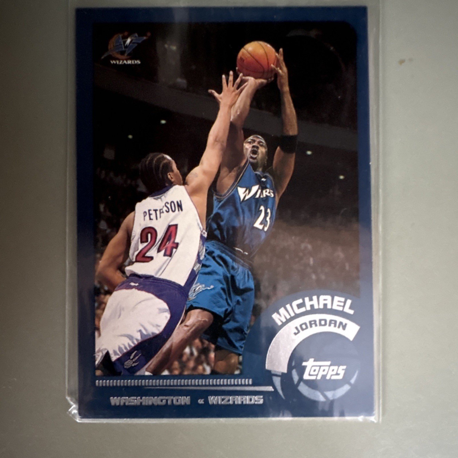 2002-03 Topps Chrome Michael Jordan #10 Washington Wizards NBA Basketball Card