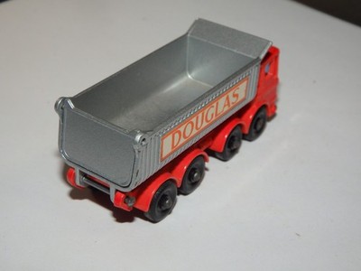 MATCHBOX マッチボックスNo51 8WHEEL TIPPER 8 wheel tipper lorry (AEC) Lesney Matchbox #51 orange Douglas Near