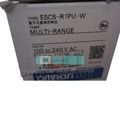 New OMRON Temperature Controller Multi-Range E5CS-R1PU-W 100-240VAC