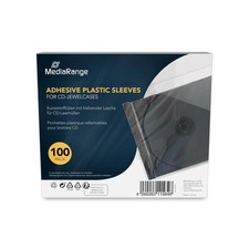 MediaRange BOX04 CD Plastik bags 50 clear for 10,4mm Jewel Cases