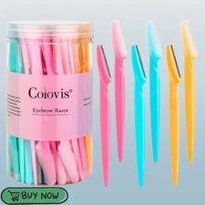 66 Eyebrow Razor and Face Razor for Women and Men, Eyebrow Hair Trimmer new