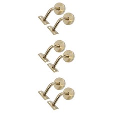 6 pièces supports muraux pour main courante support pratique support de main courante