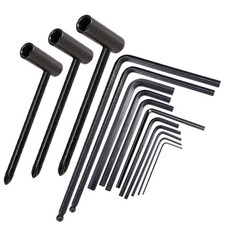14Pcs Guitar Wrench Set, 4mm  5mm End Truss Rod Wrench Tool, Fit Most5182