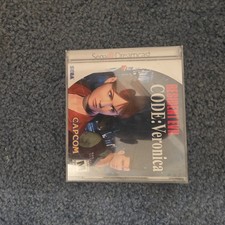 Resident Evil CODE Veronica Sega Dreamcast Complete Reg Card never played