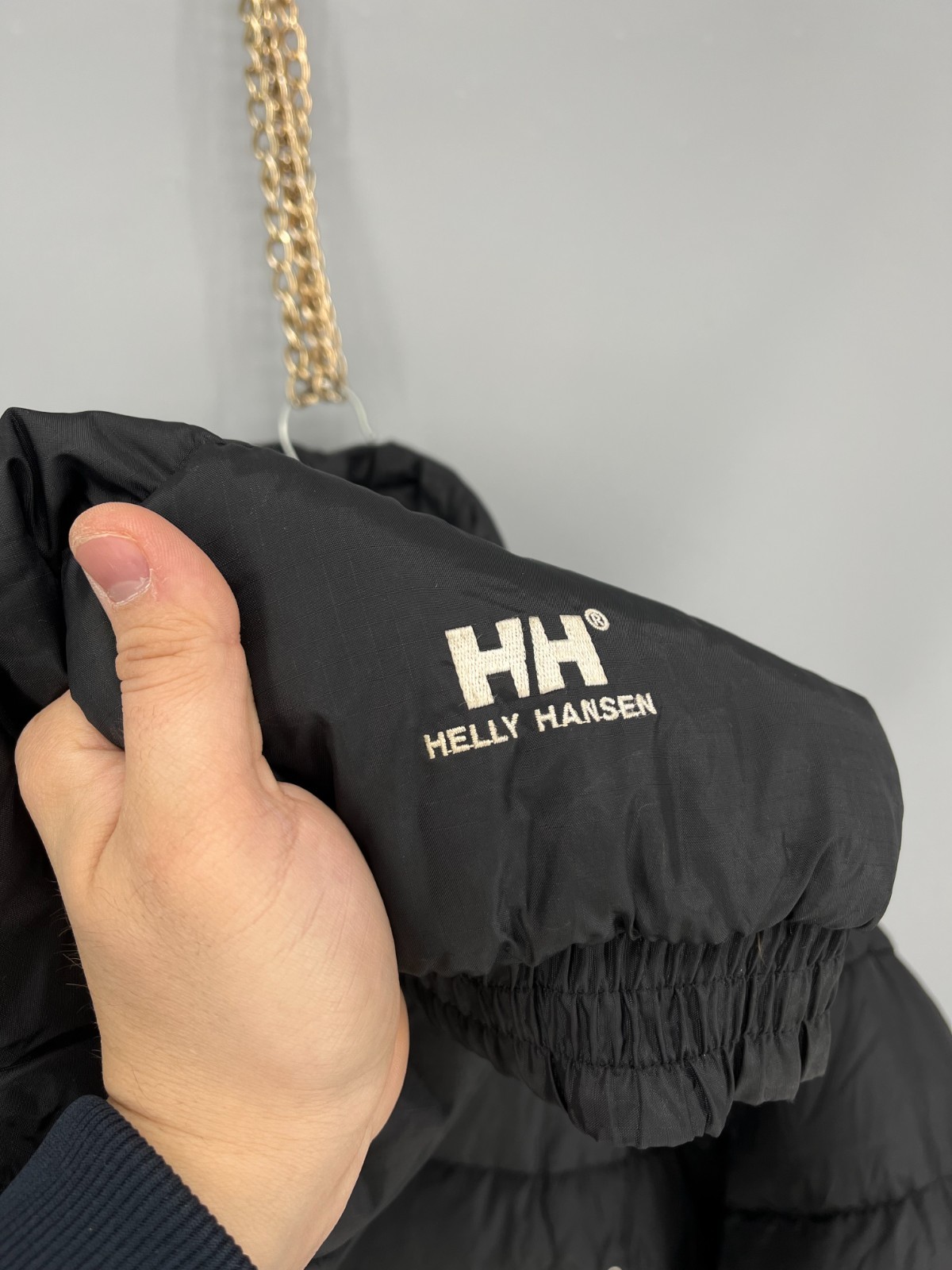 Helly Hansen Reversible Down Puffer Jacket Black … - image 10