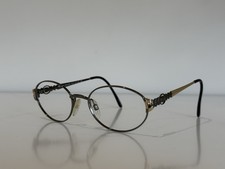 Tura Mod. 800 Oval Gunmetal Eyeglasses Frame Only 51-18-135