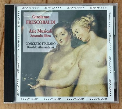 CD Girolamo Frescobaldi Arie Musicali Secondo libro