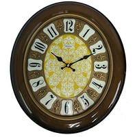 Hoseki Sweep Second / Non Ticking Hand Wall Clocks, Polished Chestnut Sale Hoseki Sweep Second / Non Ticking Hand Wall Clocks, Polished Chestnut Sale