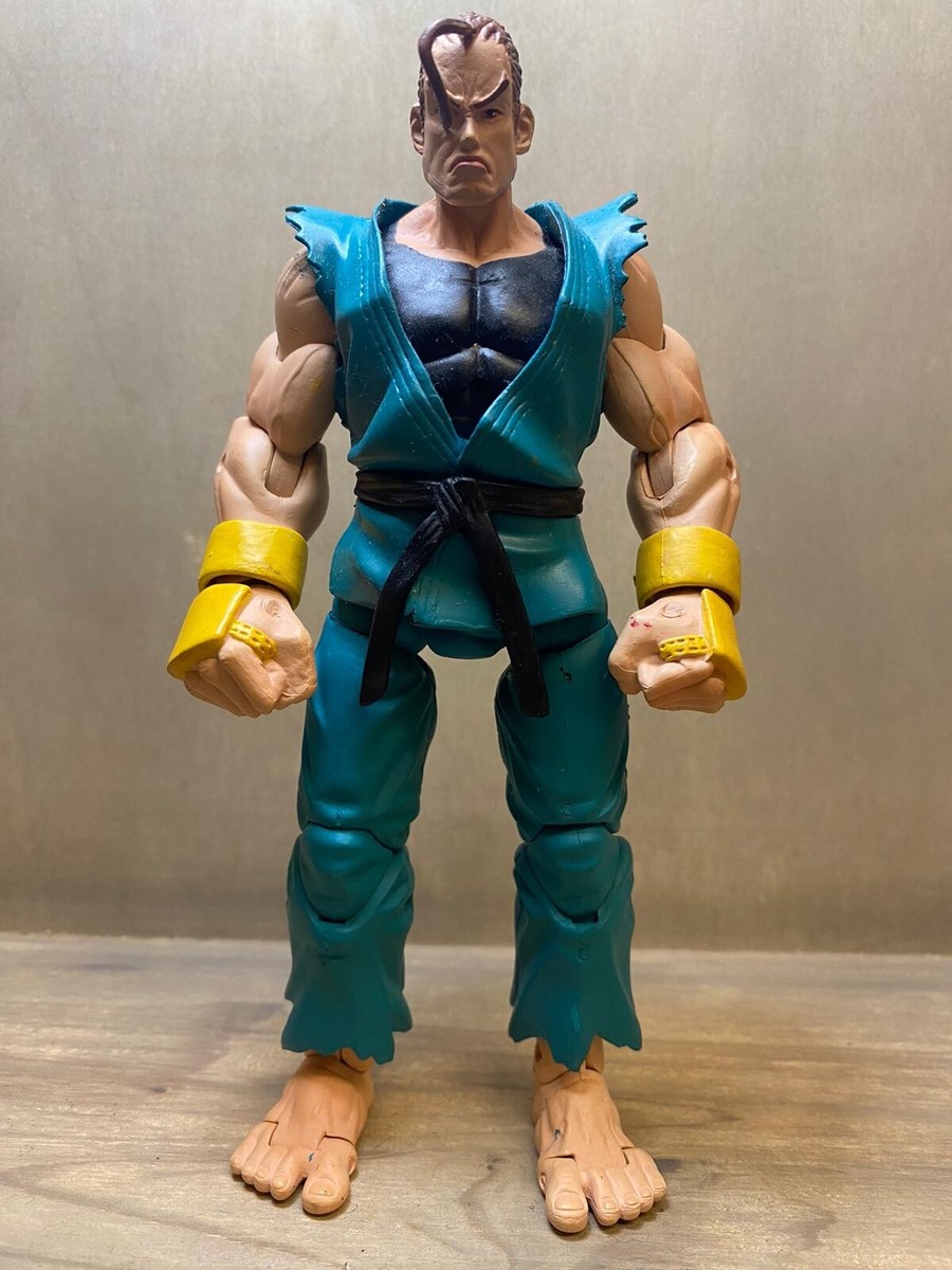 中古品 ソタ SOTA カプコン ストリートファイター アクション フィギュア Sota street fighter preview Dan. Rare and authentic aqua