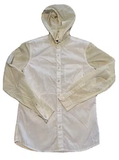 Armani Exchange S/P Fitted Casual K-Fall 2015 Button Front Hoodie RN# 91714