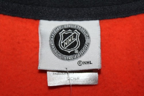 Officially Licensed NHL PHILADELPHIA FLYERS Small Full Zip Fleece Jacket - Picture 6 of 8