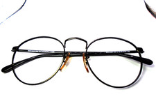 Ray-Ban WILLOBY Black 50-20-140 Vtg by B L USA Sunglasses Frames NO LENSES