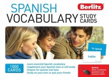 Study Cards Spanish Berlitz Vocabulary  (Berlitz Study Cards) by Berlitz Cards