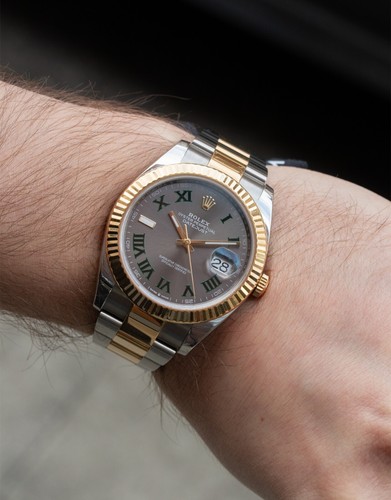 Rolex Datejust 41 / Wimbledon dial / 2018 / 126333 - Picture 4 of 7