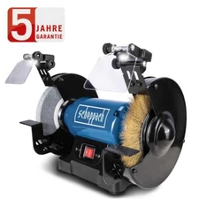 Scheppach Doppelschleifer SM200LB 200mm Bürstenmaschine Schleifbock 500Watt 230V
