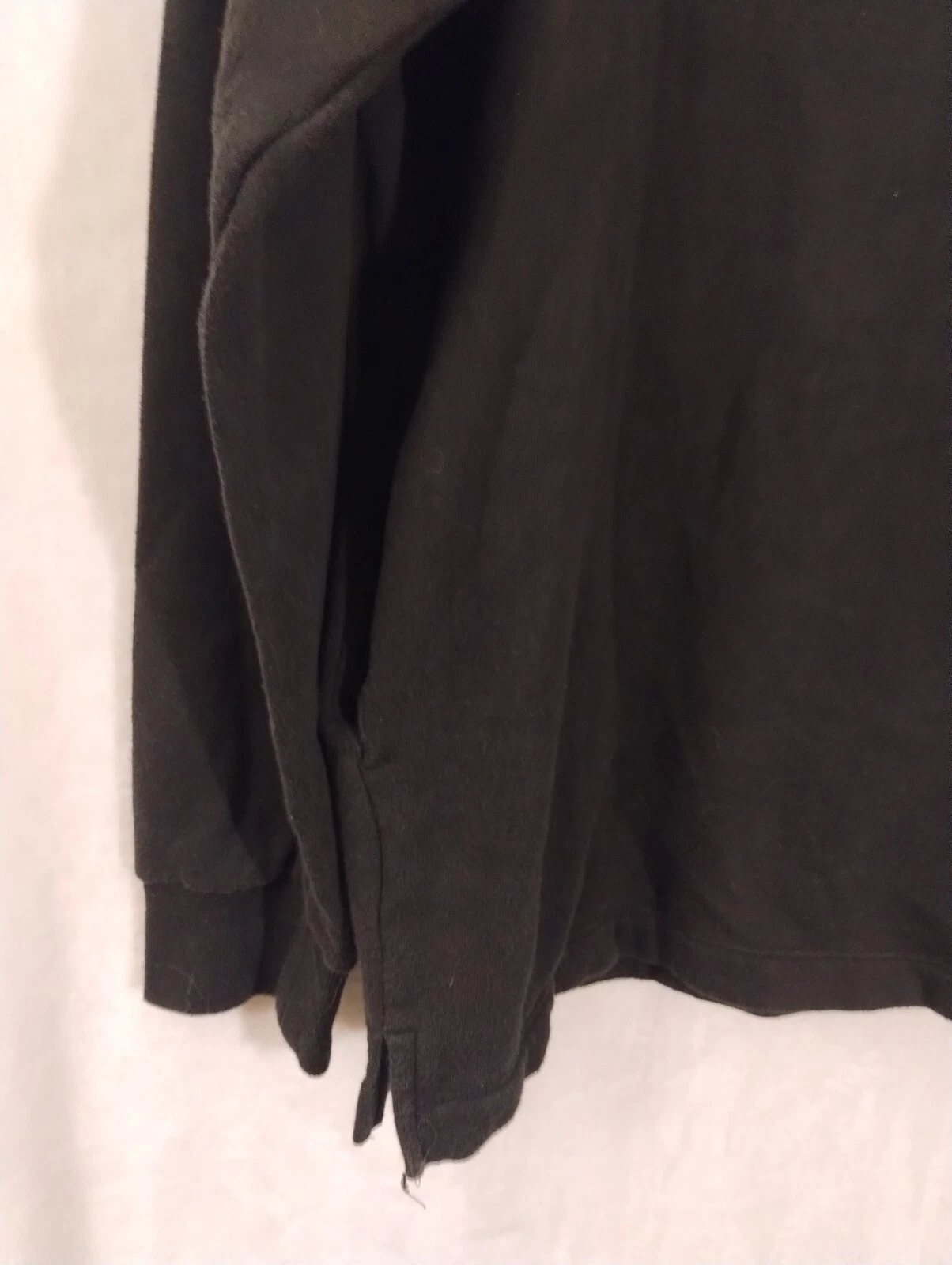 UNDERCOVER Felpa donna con cappuccio nera taglia S con tasche Victoria Secret ROSA