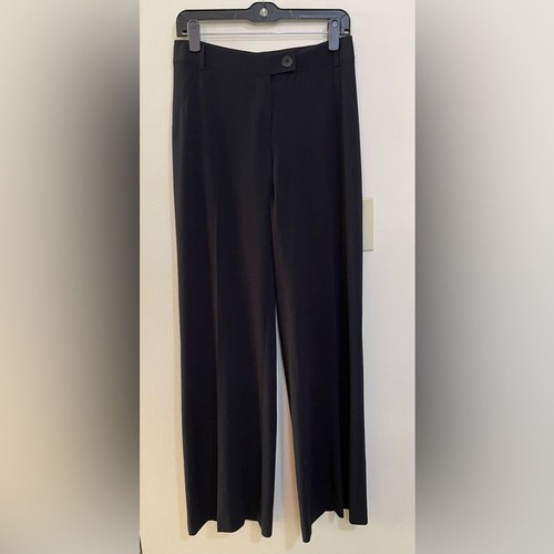 Cabi Women's Black Dress Pants Wide Leg Style Trousers Mid Rise Career Work Sz 6 - Picture 2 of 16