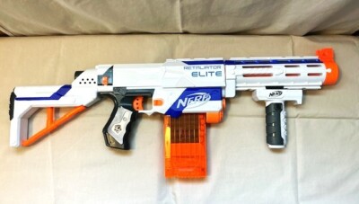 Nerf N-Strike Retaliator Elite Soft Dart Blaster Gun with Darts Toy 2011 Hasbro