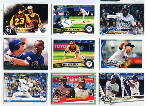 Padres, Fernando Tatis, Gwynn, Alomar, Hedges, Rookie Lot #B 177 Card Lot - Picture 15 of 20