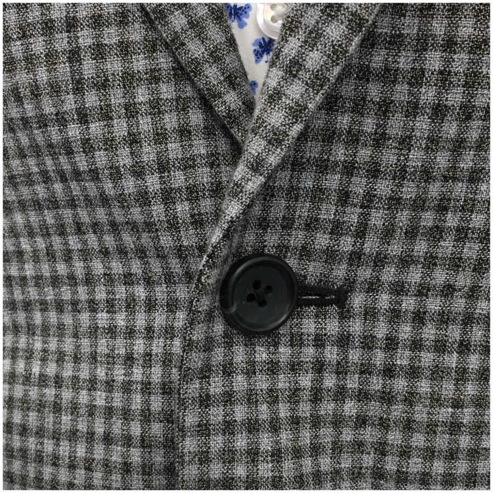 MARC JACOBS Hombres Blazer Abrigo Deportivo Chaqueta Informal Talla L (42) Traje Ajustado Algodón Foto 3 de 4