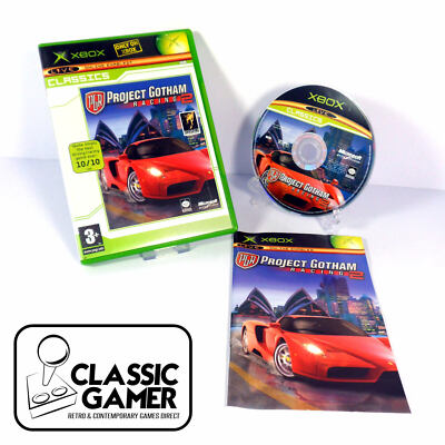 Jeu XBOX "Project Gotham Racing 2" (PGR2) - Version PAL - Bon État - Testé & Nettoyé