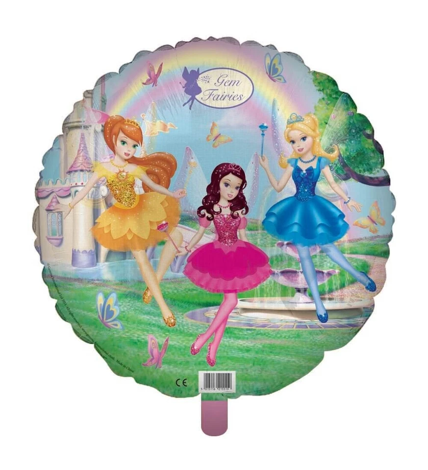 2x Globo de Lámina Gem Fairies Calidad Premium 18" 45cm Globos de Lámina de Fiesta Foto 2 de 2