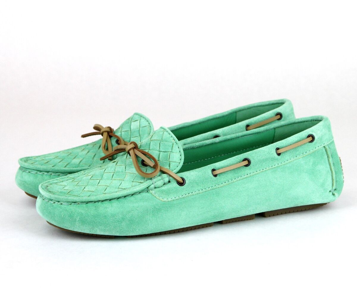New Bottega Veneta Women's Suede Loafer Moccasin Driver New Bottega Veneta Women's Suede Loafer Moccasin Driver