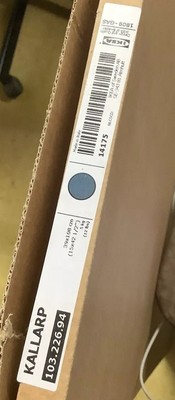 IKEA Kallarp 15x42 Cover Side Panel High Gloss Grey-Turquoise NIB 103.226.94 | eBay