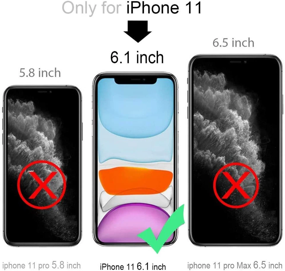 Waterproof Case For iPhone 11 Heavy Duty Shockproof Cover with Screen Protector - Image 2 of 4