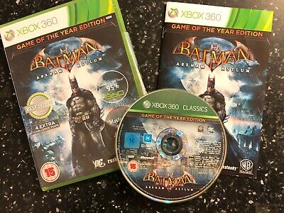 Batman: Arkham Asylum + Arkham City GOTY (Microsoft Xbox 360 Video