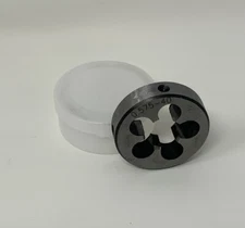 0.575-40 (.575x40) HSS 1.5” Round Threading Die with Storage Case
