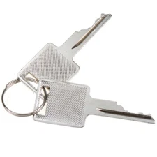 2 PCS Ignition Key For Bobcat 630 631 632 641 642 643 645 653 Skid Steer