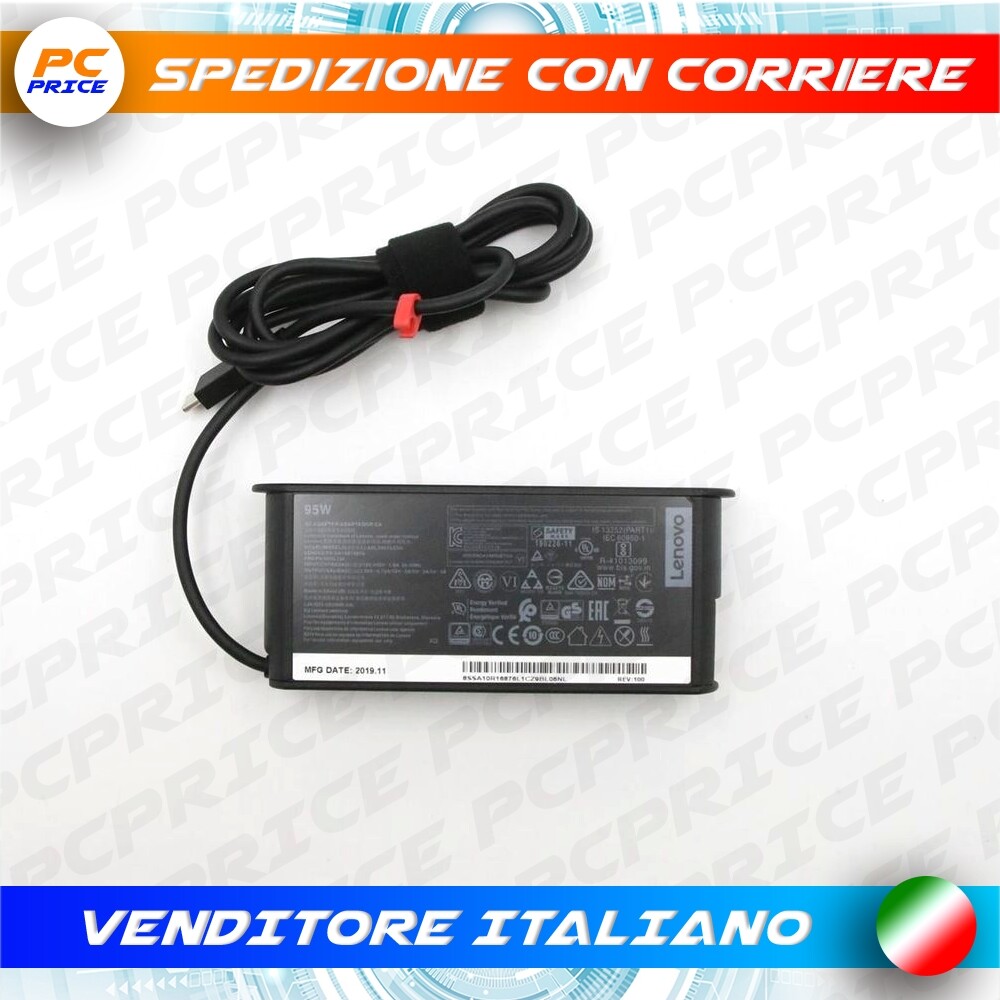 ALIMENTATORE ORIGINALE LENOVO 02DL134 IDEAPAD YOGA SLIM 7 PRO-14ACH5 USB C 95W