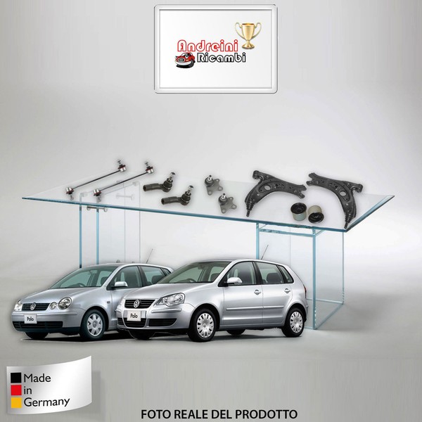 Kit Brackets 10 StüCk VW Polo IV 1.4 16V 74KW 101PS Ab 2001-image