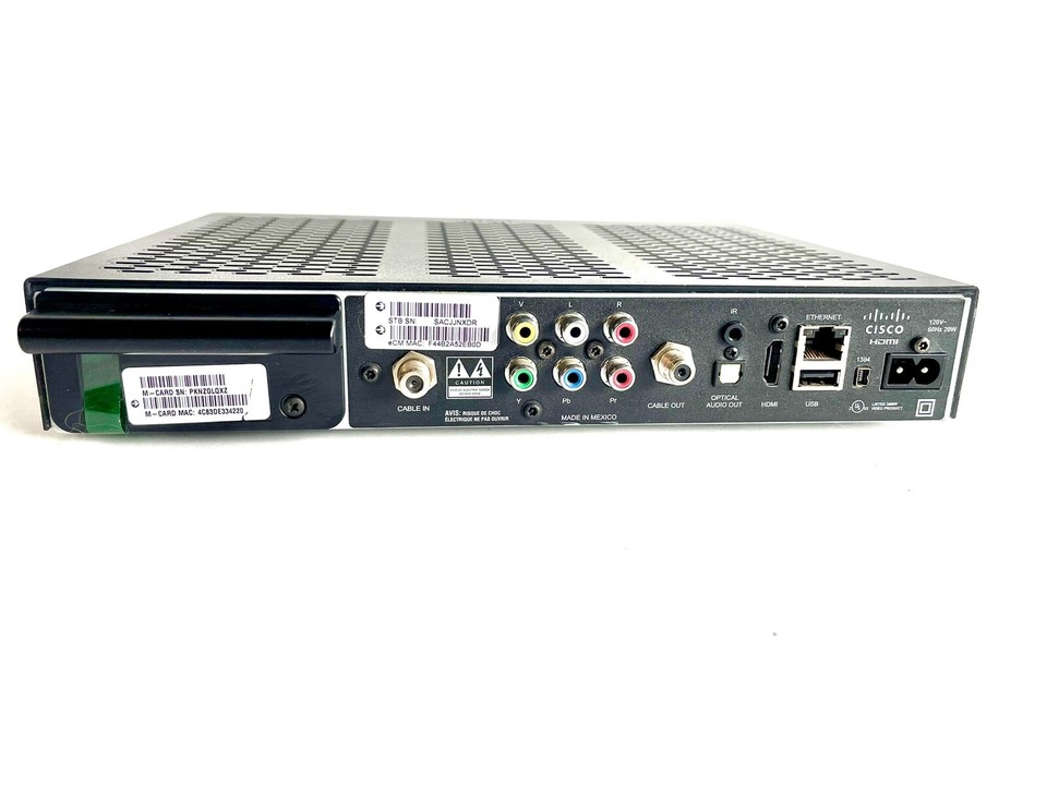 Cisco 4742HDC PROD High Definition HD Receiver Cable Box with Power