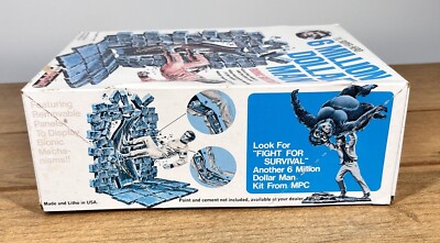 Fundimesions MPC Six Million Dollar Man Bionic Bustout! Rare Kit