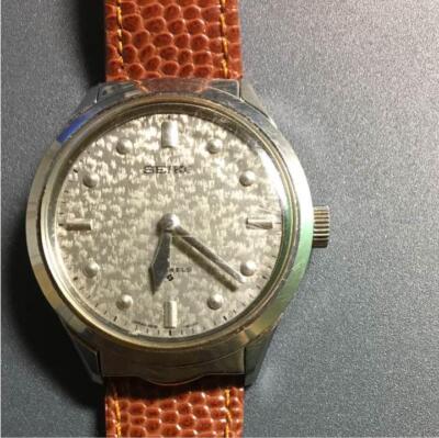 Seiko 6618-8001 Vintage For the blindstylus SS Silver Automatic