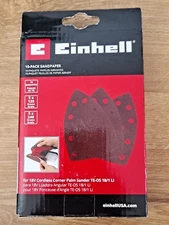 Einhell TE-OS Replacement Sanding Paper Set, 6-Inch, 10 Pack