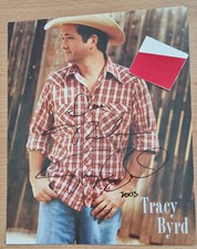 Tracy Byrd 20 x 25 cm autograf muzyki country oryginalny z 2003 roku 1